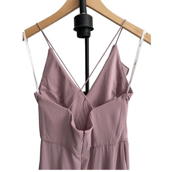 Jenny Parkham Bridesmaid Dress Dusty Rose Size 10 NWOT ORG $220 - Picture 4 of 8